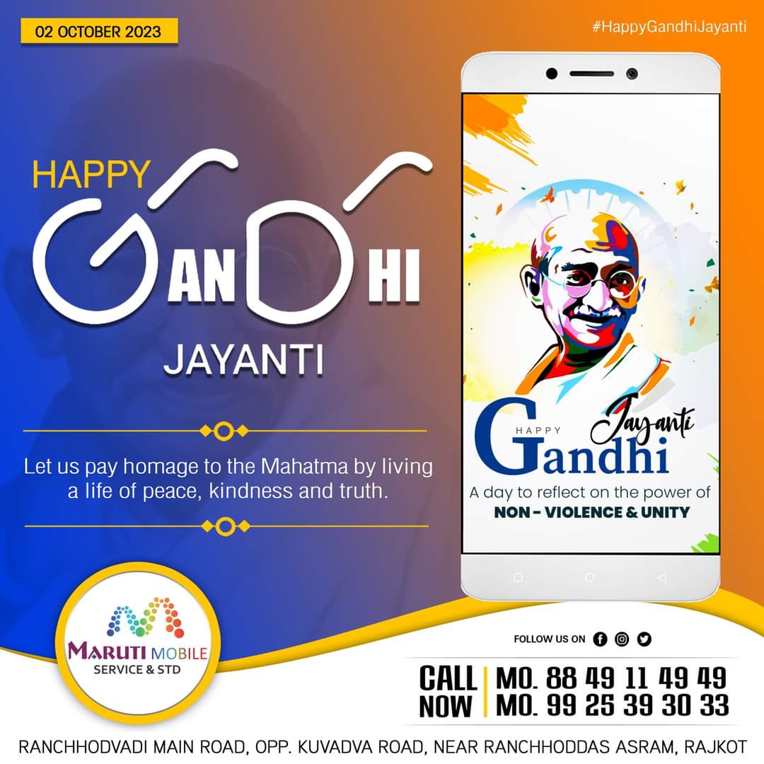 Happy Gandhi Jayanti !! 🇮🇳

#gandhijayanti #mahatmagandhi #gandhi #india #gandhiji #gandhiquotes #october #freedom #fatherofthenation #peace #love #mahatma #bapu #indian #happygandhijayanti #fatherofnation #nonviolence #quotes #art #swachhbharat