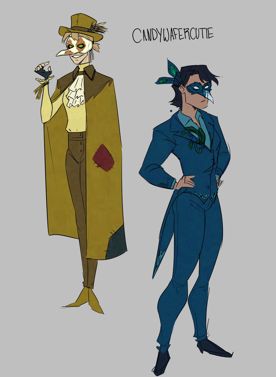 CandyWaferCutie's tweet photo. I made Masquerade designs for Scarecrow, Dick, Tim, and Jason, bc I could
featuring #jaytim and #crowwing https://t.co/5irUfc5rrb