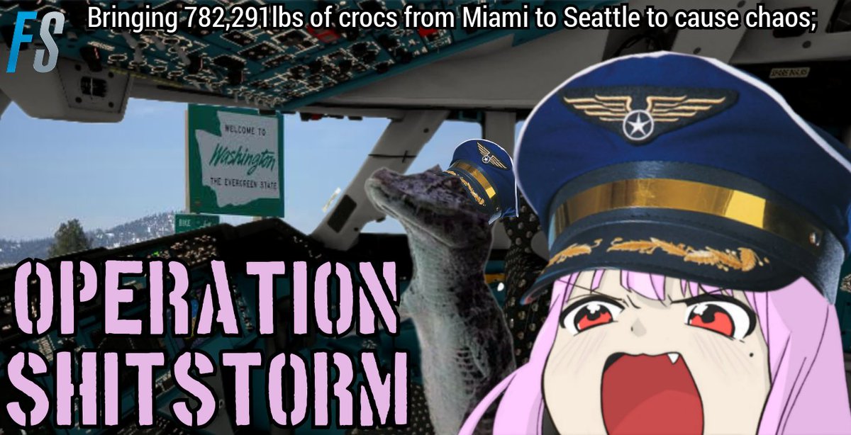 WholesomeDara's tweet image. Operation Shitshow: Miami to Seattle. 

twitch.tv/adarathewholes…

#twitch #smallstreamer #msfs20 #aviation #antonov #florida #washington