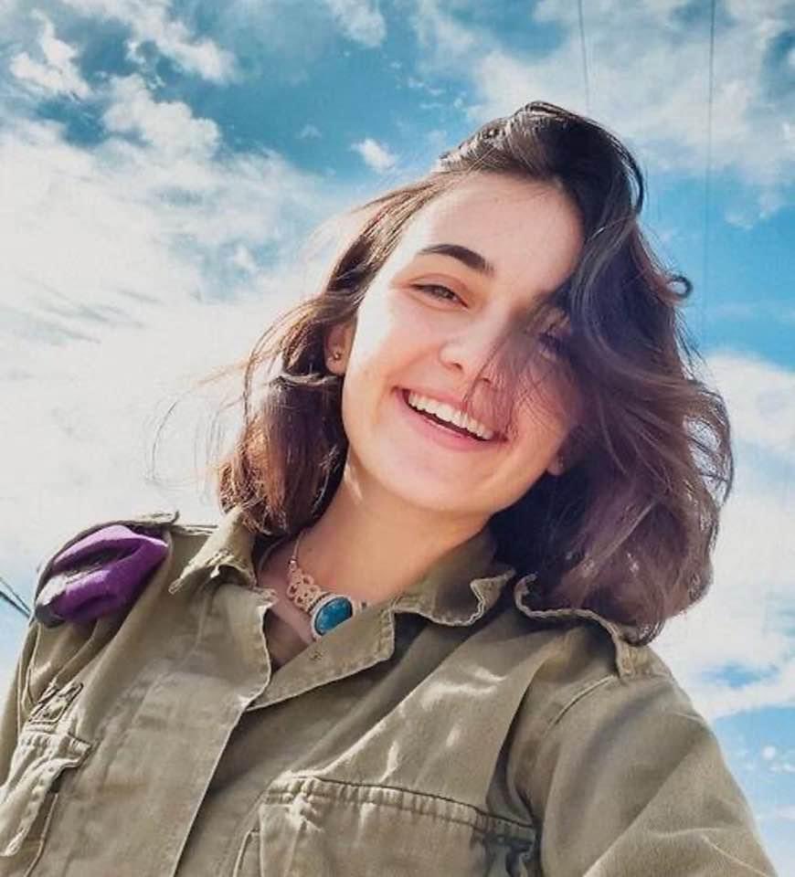 23-year-old Adi spent her IDF service protecting the city of Sderot. When all hell was unleashed from Gaza on October 7th, she volunteered for reserve duty so she could help residents by doing what she does best. She was attacked by Hamas rockets on the way. 

Her boyfriend, who