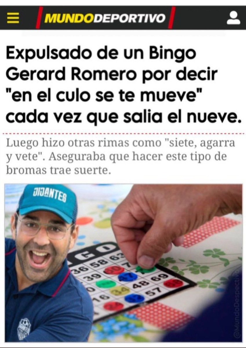 Erwerlentin5's tweet photo. @GxlDePaulinho Mientras tanto Gerard Romero https://t.co/noamhhl8F7