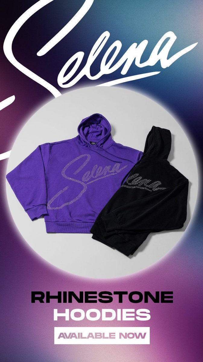 SelenaLaLeyenda's tweet photo. NOW AVAILABLE! 

🛍️ https://t.co/qGlN5dXyMB 

#SelenaNewHoodieDrops https://t.co/JRt5VHop6g