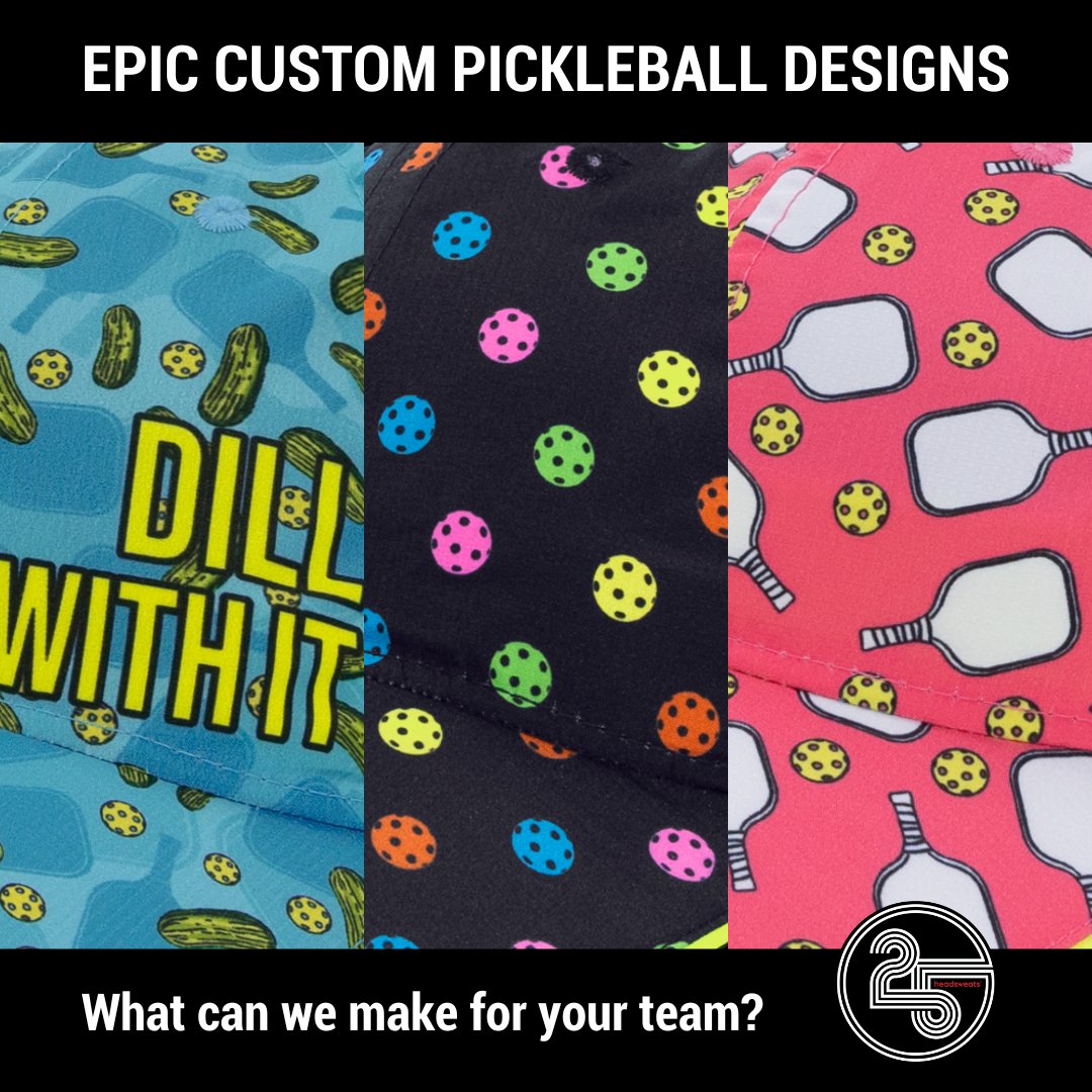 Pickleball is here to stay. Dill with it. 🥳