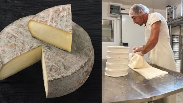 FrPittoresque's tweet photo. 🔵 𝐆𝐀𝐒𝐓𝐑𝐎𝐍𝐎𝐌𝐈𝐄 | #Saint-#nectaire : secrets de fabrication de ce #fromage d’#Auvergne. Savez-vous comment il est produit ? Rencontre avec un fromager-affineur qui nous livre ses secrets ➽ https://t.co/eAFbxtMXJN https://t.co/IDWZ84UxYy