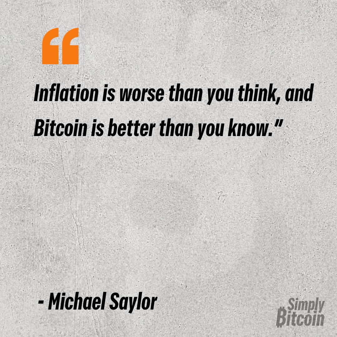Quote of the day #Bitcoin h/t @saylor