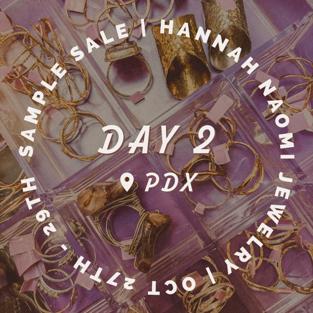 Saturday more like saturYAY! We’re on day two which means there’s only one day left after today to come shop the sale in person!! Come by, bring a friend, hang out and spin the wheel of prizes! 💫👀

#samplesale #portlandshopping #pdxthingstodo #pdxnow #portlandoregon
