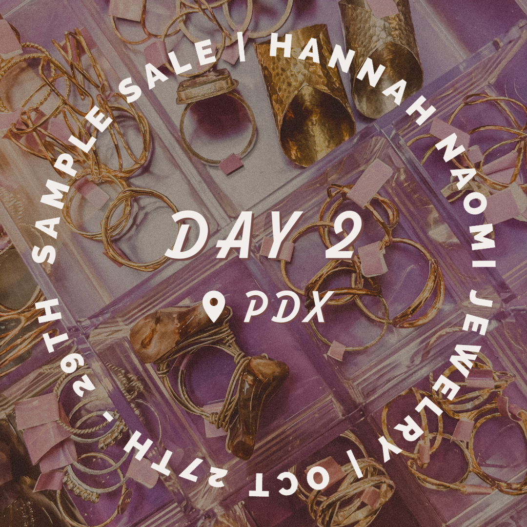 Saturday more like saturYAY! We’re on day two which means there’s only one day left after today to come shop the sale in person!! Come by, bring a friend, hang out and spin the wheel of prizes! 💫👀

#samplesale #portlandshopping #pdxthingstodo #pdxnow #portlandoregon