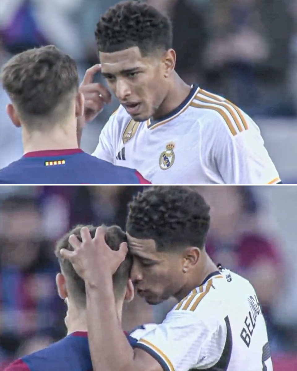 ESPNFC's tweet photo. Jude Bellingham and Gavi after battling it out in ElClásico 🤝

What a performance from these two players 🤩 https://t.co/XK16ElmRvJ