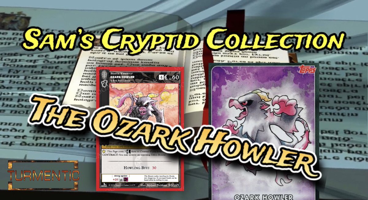 turmentic's tweet photo. Sam’s Cryptid Collection: The Ozark Howler
https://t.co/JzB9bIeqXY #cryptober #ozarkhowler #cryprid @MetaZooGames https://t.co/rEtXZBu7bE