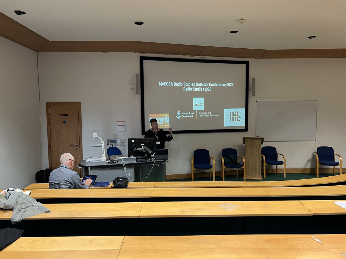 yang1989yi's tweet photo. Thrilled to be at @sunderlanduni for the @RadioStudies conference, marking 25 years of groundbreaking research with scholars from around the globe! 🎉 My first time attending a radio research conference in the UK, and it's been an impressive experience. https://t.co/Ye3DVZdM6f