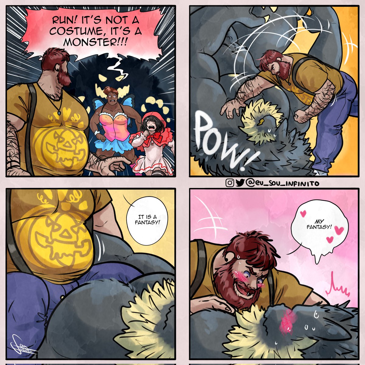 eu_sou_infinito's tweet photo. 🎃 8 -  Fantasy 🎃 
#bara #furry #furryart #furrybara https://t.co/VjuMLR1lqo