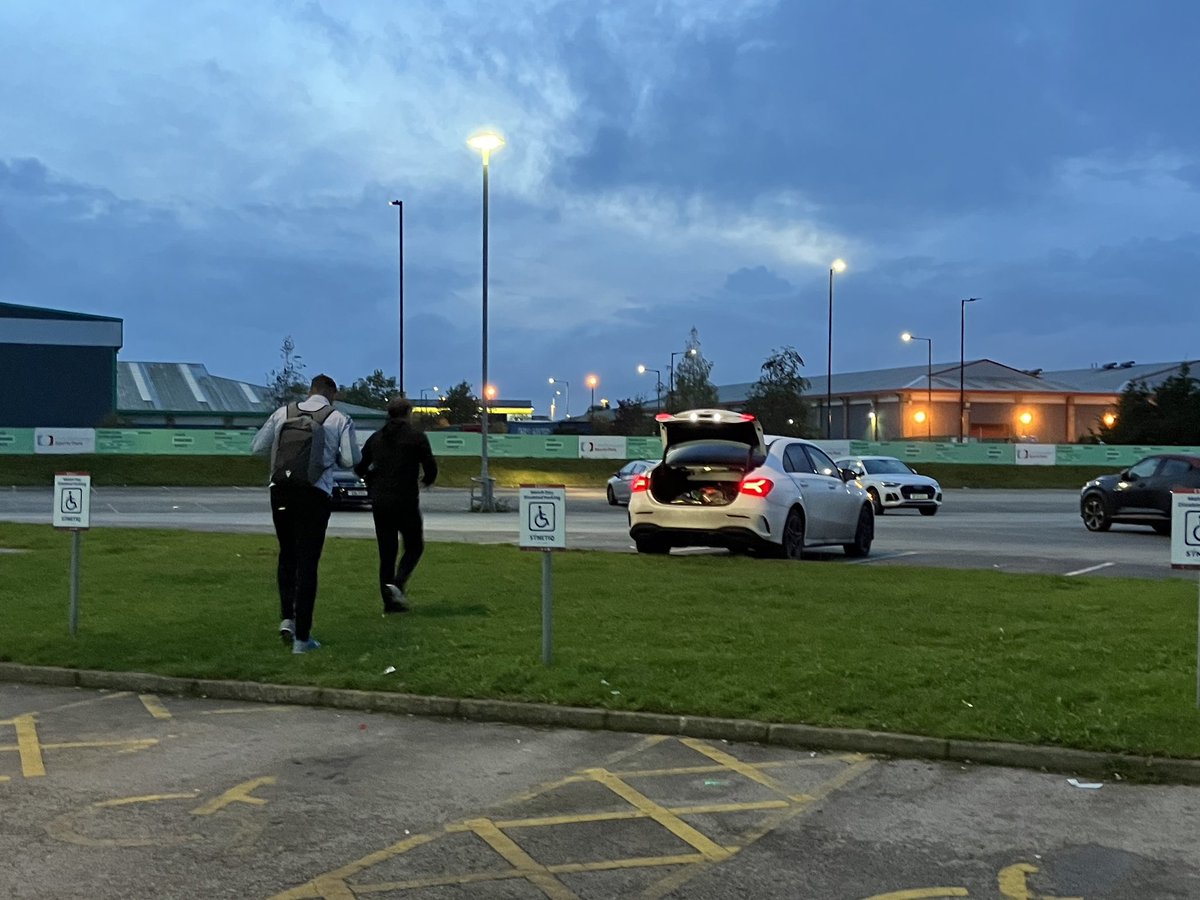 phillipnorton's tweet image. The end of an era.
After saying farewell to the @officialgtfc players, Paul Hurst and Chris Doig leave the team bus behind and head to a car outside the Eco-Power Stadium in Doncaster.
They’ve brought all #gtfc fans some wonderful memories we’ll never forget.