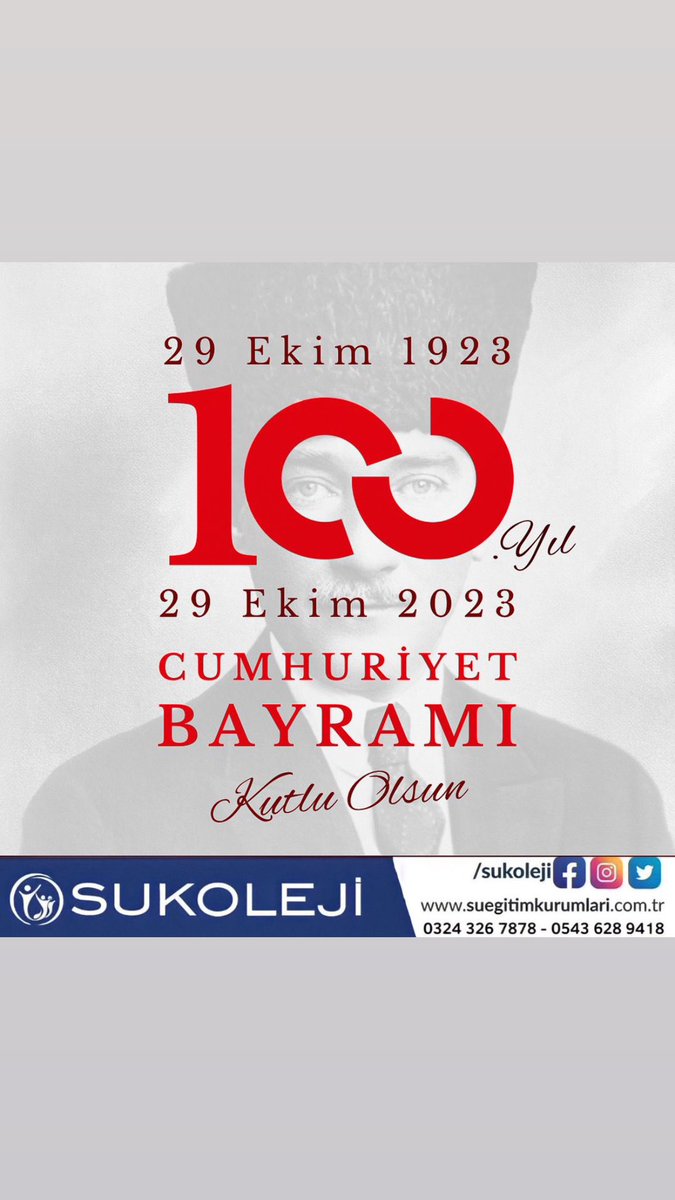 nedimhatip's tweet photo. #Atatürk #Cumhuriyetimizin100YılıKutluOlsun #bağımsızlık #türkiye #cumhuriyet #gazi #mustafakemal #egitim #okul #Mersin #anaokul #ilkokul #ortaokul https://t.co/kHy7IYCuFo