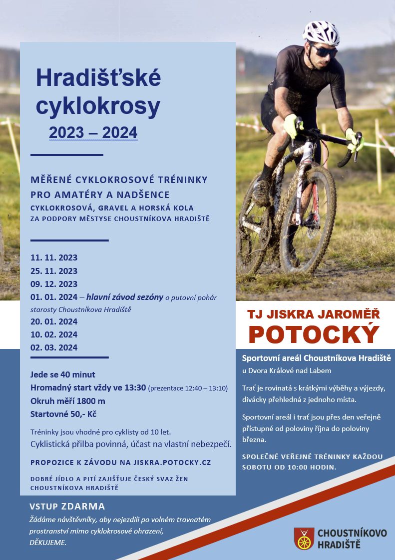 jjpotocky's tweet photo. Měřené cyklokrosové tréninky jsou zase tady.

Více informací na: https://t.co/kPCBhaB6dl

#cyklokros #cyclocross https://t.co/B7sNxWU25R