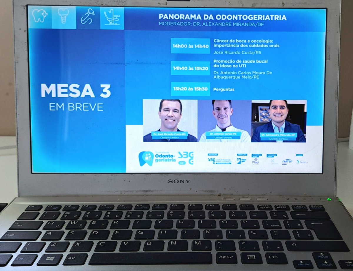 SbggAlagoas's tweet photo. Super Parabéns a SBGG DF pela maravilhosa Jornada de Odontogeriatria. https://t.co/zq3eNeFa9r