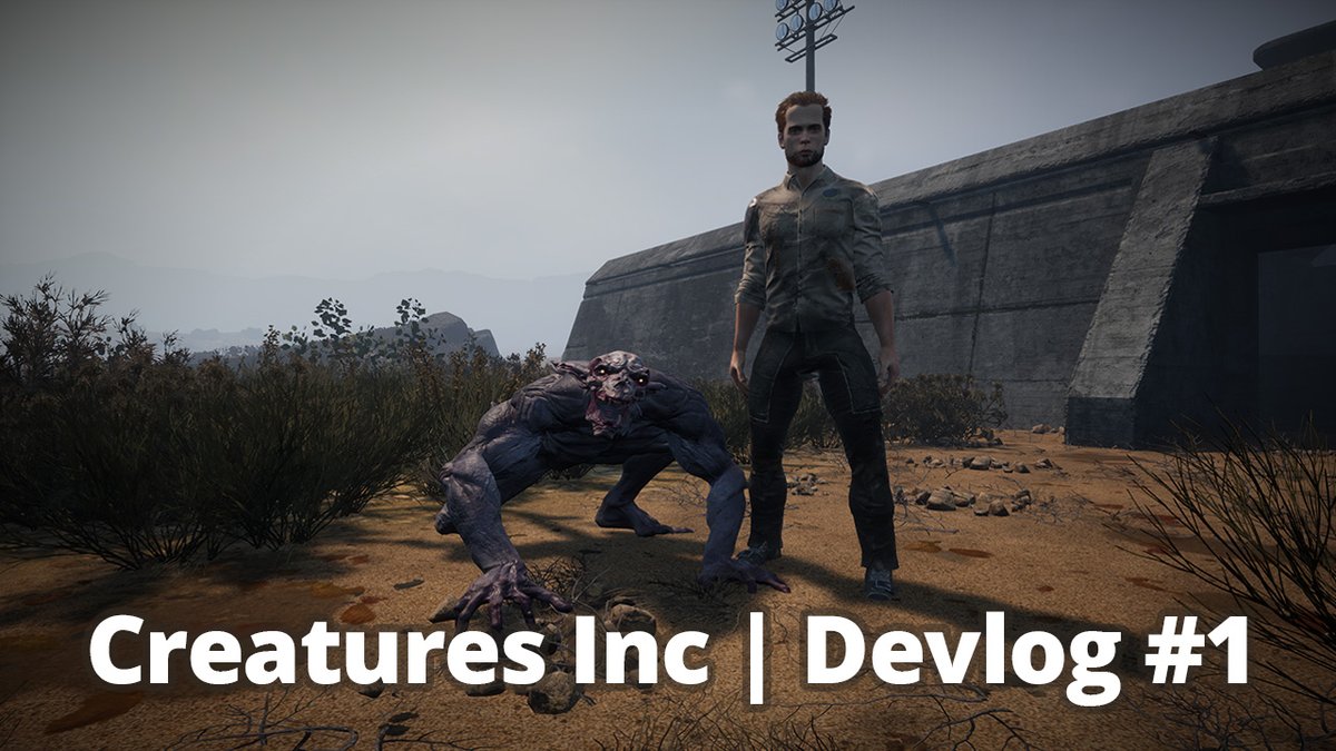 Hello Survivor, for our developer update, I present to you my first devlog, which includes what we have been working on in the last few weeks. 🎬 Thanks for your support 🥰 #gamedev #indiegame #survival #UnrealEngine #CreaturesInc youtu.be/5evrks2-kCQ?si…