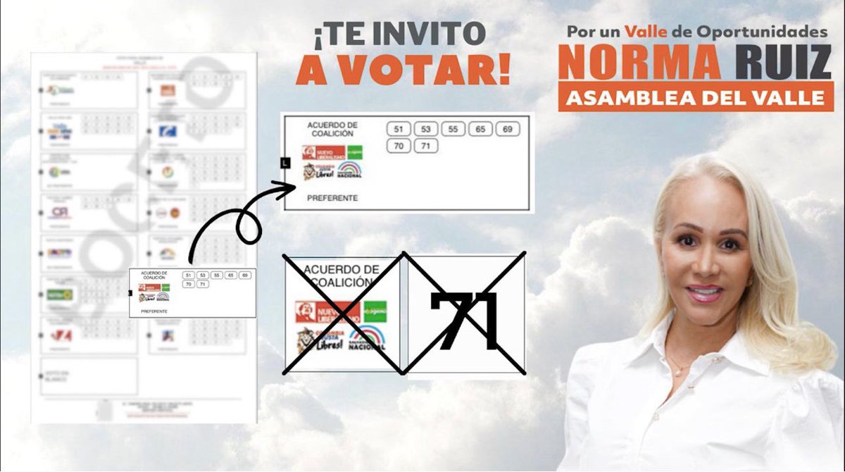 Soynormaruiz's tweet photo. 🧡Una noche transformadora, llevando un mensaje de esperanza y reconciliación familiar.Agradezco esta invitación especial.
Este 29 de octubre, marca el número 71 por Colombia Justa Libres en coalición con Nuevo Liberalismo, Verde Oxígeno y Salvación Nacional. 🗳️#71elvalleconnorma https://t.co/Cawj0dlGOq