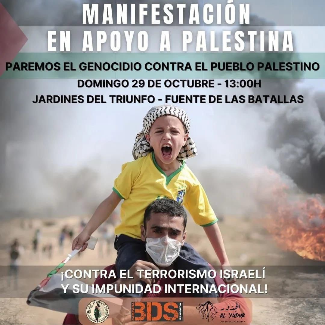 Mañana.

Granada se levanta con Palestina.