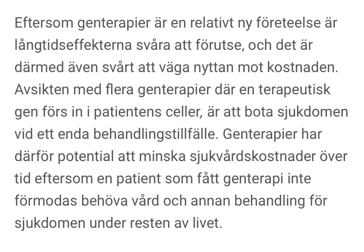 PartietMoD's tweet photo. Genetiknämnden listar på sin hemsida vilka genterapier som är godkända inom EU och vidare i Sverige.
Covid-sprutorna står INTE upplistade här.
Har ni någon förklaring på detta @Folkhalsomynd?
Länk: https://t.co/GlJkcF3u1W
#GMO #CRISPR #genterapi #vårdpol #mRNA #svpol #informeratsamtycke #genetik #arvsmassa #Covid19
@lakaruppropet1 @Sjukskterskeup1 @PatientCV @axbelund