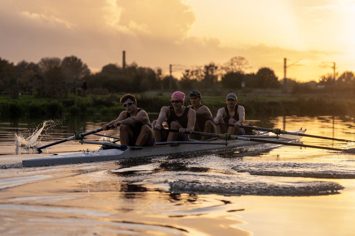 MagdBoatClub's tweet photo. University Fours! 🚂🏆

M1a easily beat Homerton, Pembroke, Caius, Emmanuel, to bring home MBC’s first Uni Fours victory in many years! M1b lost a closely fought battle to Jesus M2 in the quarter-finals. 

W1 lost in the semis and are looking forward to a re-match at Winter Head! https://t.co/2kVsgZjCUC
