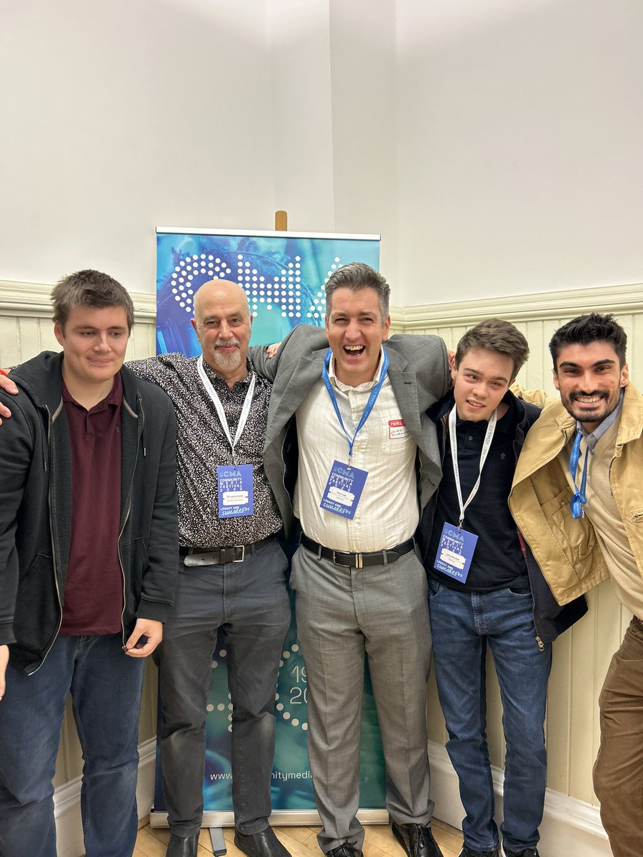 RadioLaB971fm's tweet photo. A strong @uniofbeds representation at the @community_media #CMFest23 https://t.co/rdeUlcd3Og