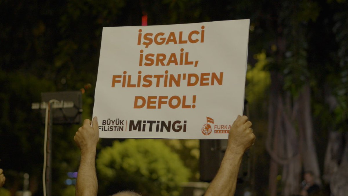 ADANA'DAN GAZZE'YE, DİRENİŞE BİN SELAM 🇵🇸

Furkan Hareketi olarak İsrail'in soykırımına uğrayan ve canı pahasına topraklarını savunan Filistinli kardeşlerimizin her daim yanındayız! 

Gazzeiçin TekYürek
#FilistinDirenişiniDestekliyoruz
#starlinkforgaza #Gaza_Genocide