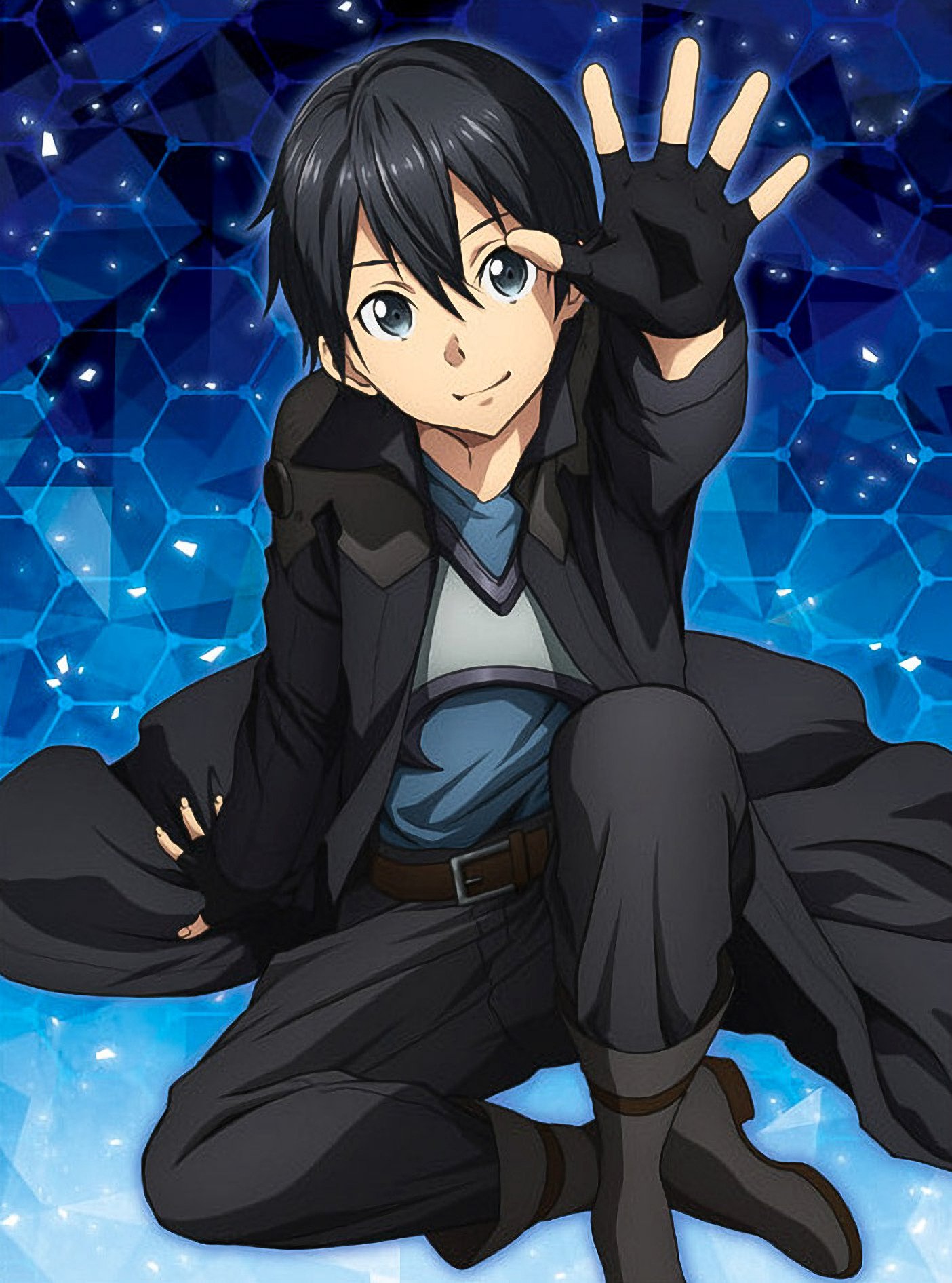 Hirito é um personagem baseado no Kirito da Sword Art Online