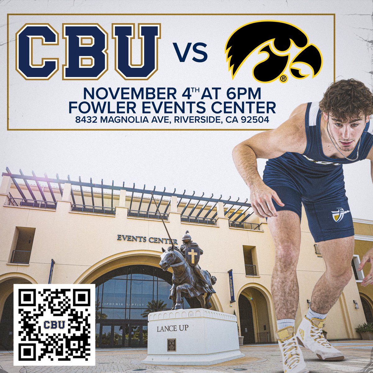 Season Opener

ONE WEEK AWAY! 

Limited tickets remaining
Use the QR code for ticket sales