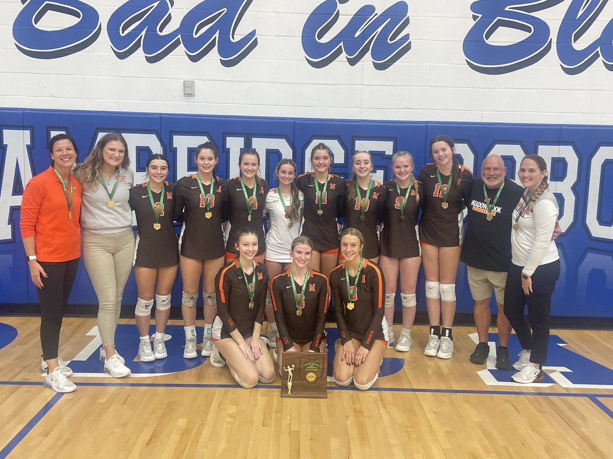 OHSAA Div. III East District Champions! Make that 4 years in a row. #GoColts 🏐🏆🏆🏆🏆