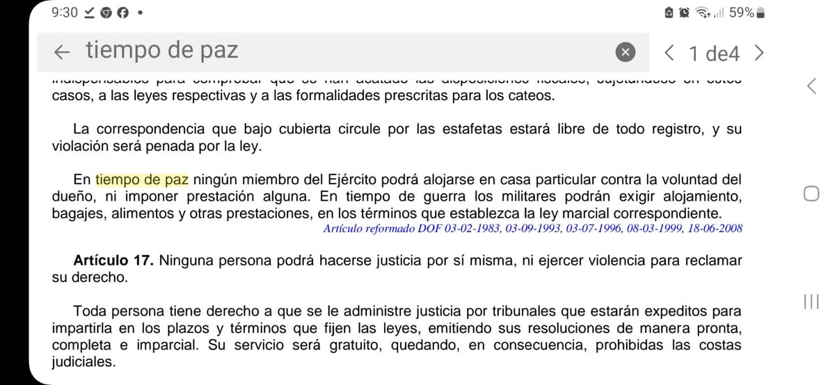🔴 OJO: Si el ejército se quiere quedar con la ayuda que envían empresas o personas particulares es una requisa y la Constitución la prohíbe,  es ilegal. Art 16 último párrafo de la CPEUM .