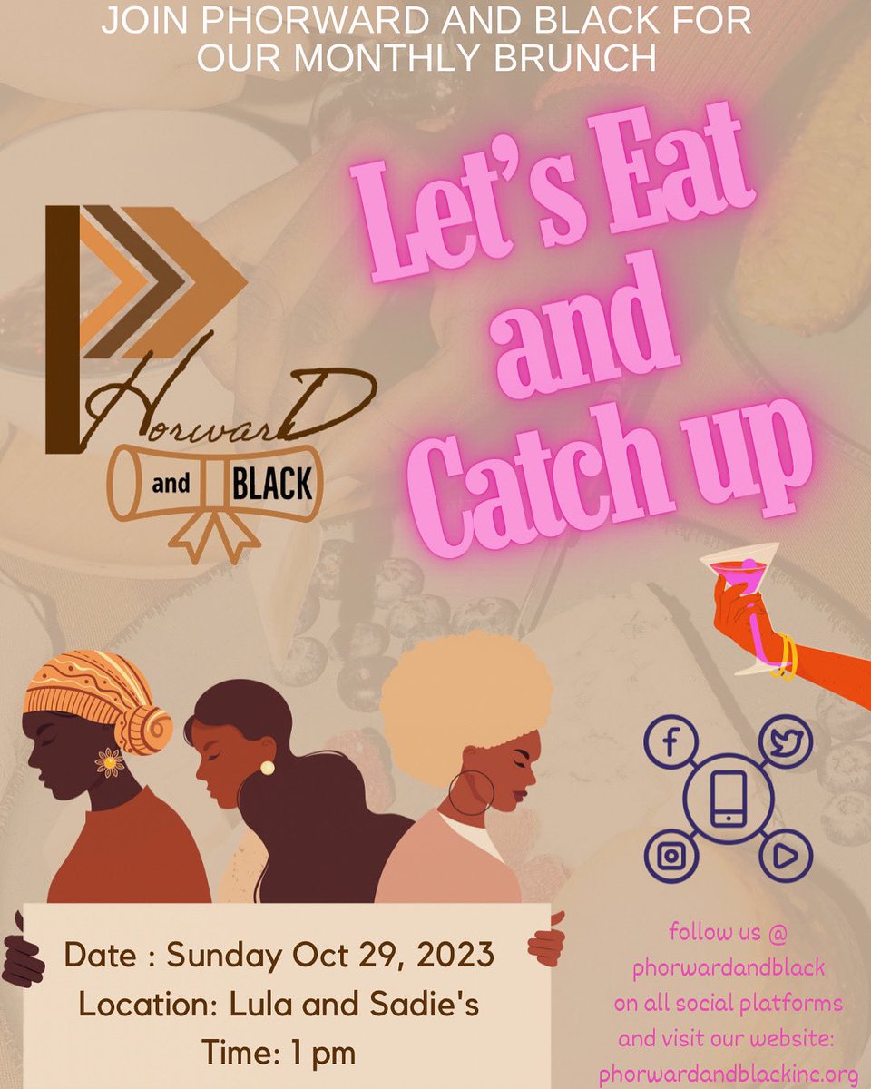 ReseeJohnson's tweet image. Join us for an inspiring brunch with the incredible women of Phorward and Black as we feast and dive into meaningful conversations about our experiences in the world of STEM. Let’s connect, share, and uplift each other! 💡🌟 #BlackandSTEM #PhorwardandBlack