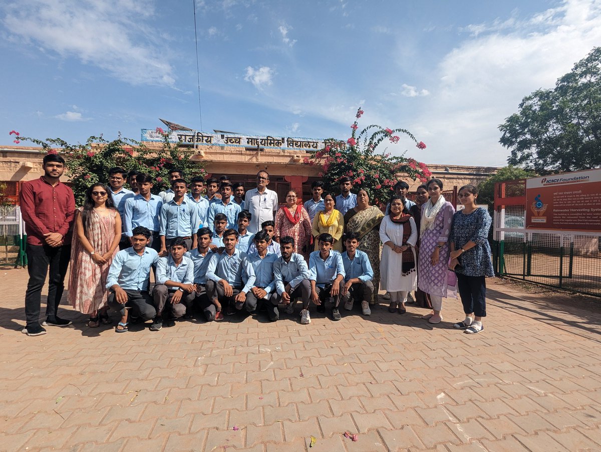 We are back with our science outreach activities through 3rd IOG <a href="/IndiaBioscience/">IndiaBioscience.org</a> with <a href="/ILoveJaisalmer/">The I Love Foundation</a>. We went to Tinwari Village near Jodhpur. This time in action <a href="/IshAmbar/">Ambar Ish || अंबर ईश</a> and <a href="/bgurnani05/">Bharat Gurnani</a> with Hemadri and Ayesha.