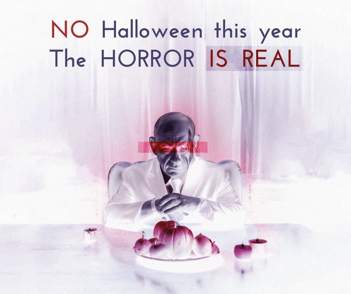 MayarGamal1's tweet photo. #Halloween2023 #Gaza_Genocide #IsraelTerorrist #SaveGaza #GazaAttack https://t.co/rHHa4EriTH