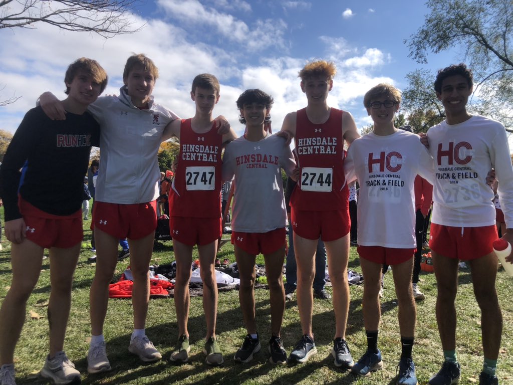 @runhcxc earns a spot in the state championships for the 14th year in a row, but this one required more fight than almost any of our previous qualifiers. Super proud of these men for showing resilience throughout a season of ups and down. On to Peoria!