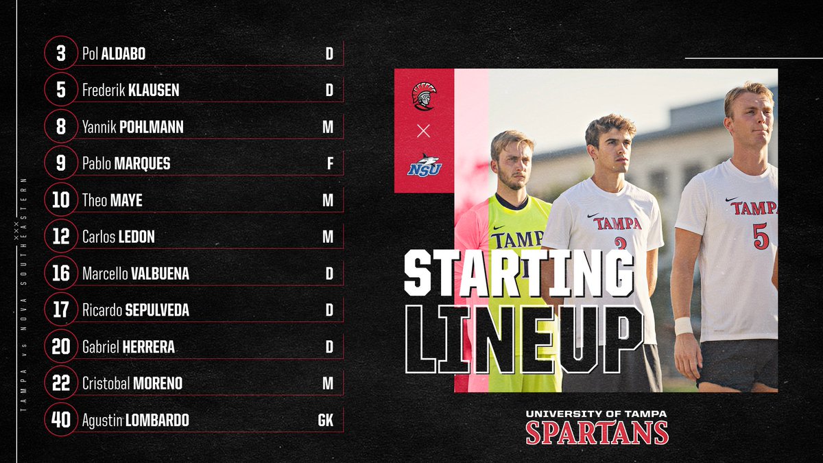 Tampa Men's Soccer tweet media