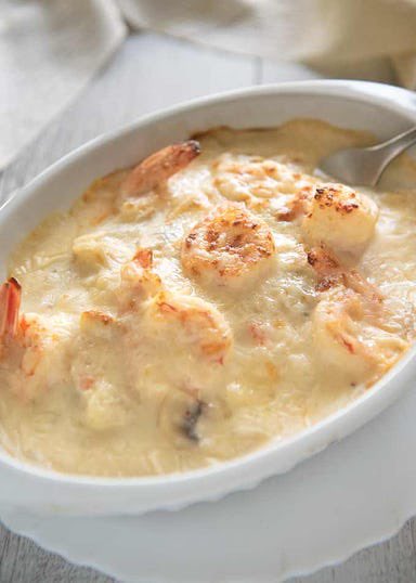 open.substack.com/pub/dreamingin… Tetsuya called the doria “gratin.” But, gratin with no potatoes? Okay, that was a first…. ~~~and so was rice covered in béchamel sauce with melted cheese on top…?!?!