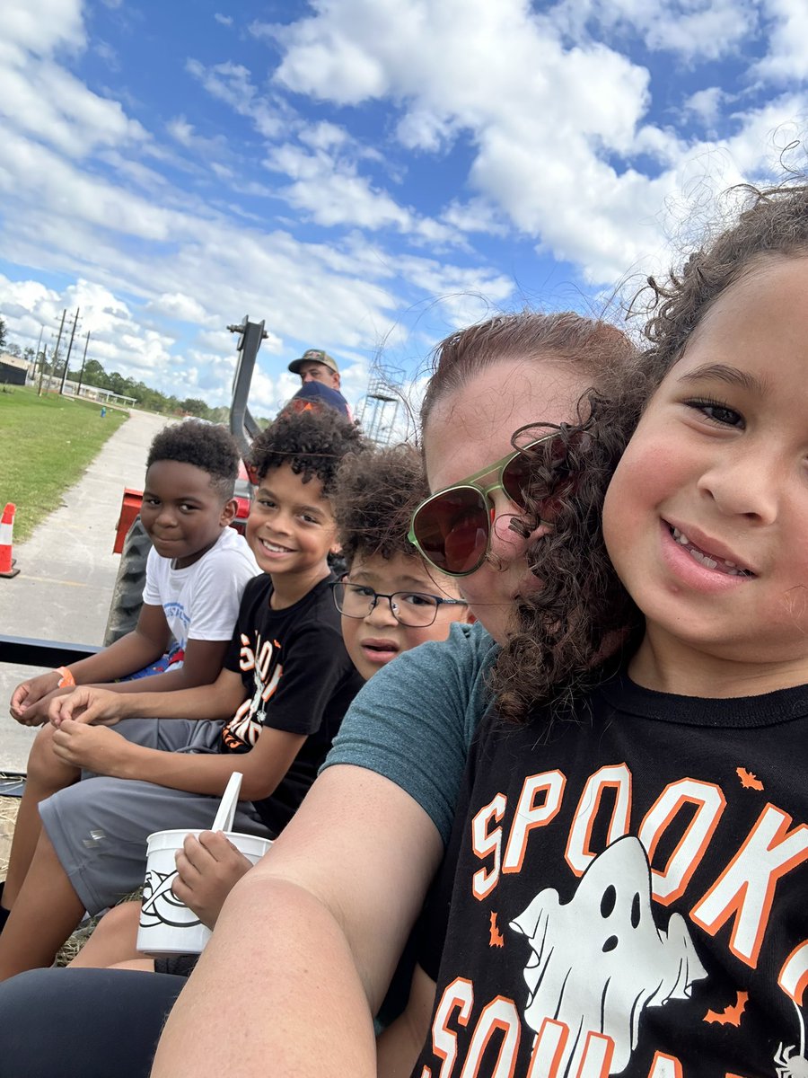 Boo at the farm today. These kids had a blast. <a href="/ffa_summercreek/">SCHS FFA</a>