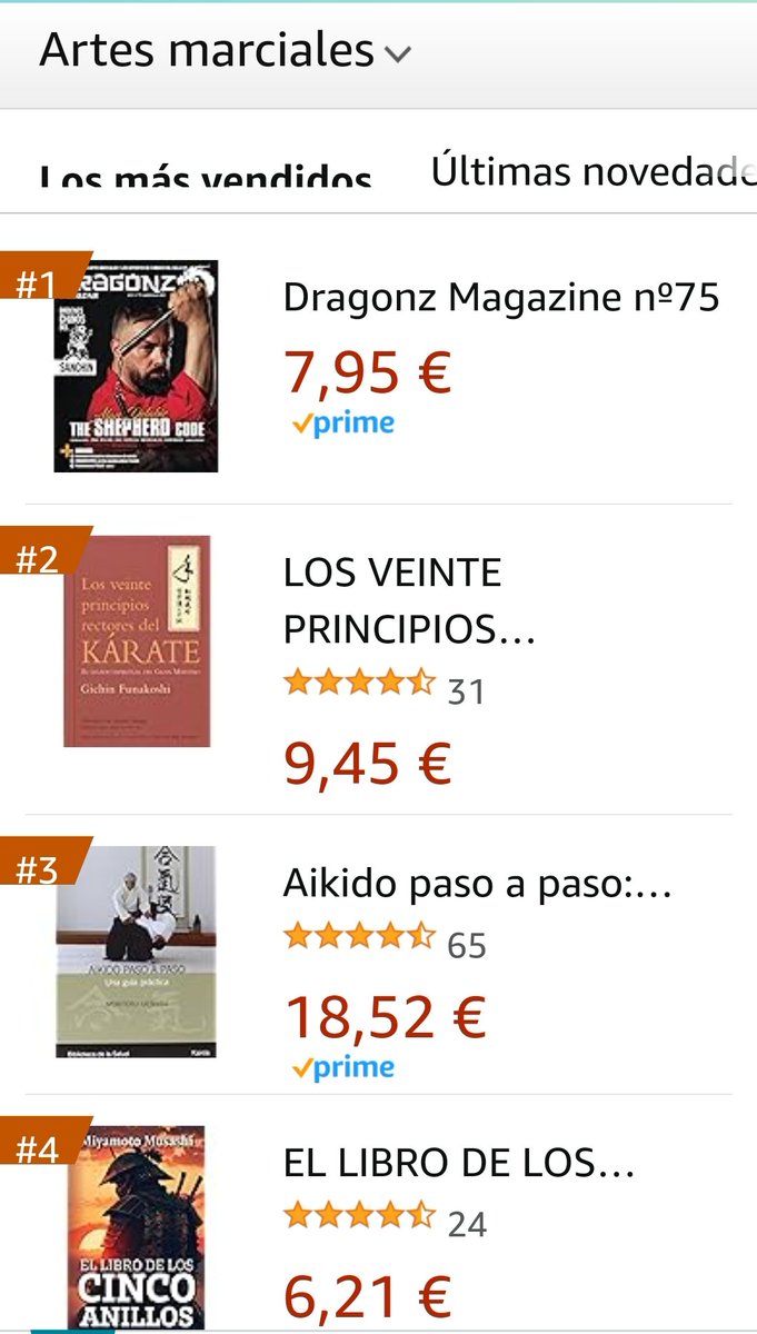 DragonzFilms's tweet photo. ¡La revista de Artes Marciales y Deportes de contacto n°1 en Amazon!

https://t.co/PLQpbhHc9A https://t.co/YEpR9NT2Pd