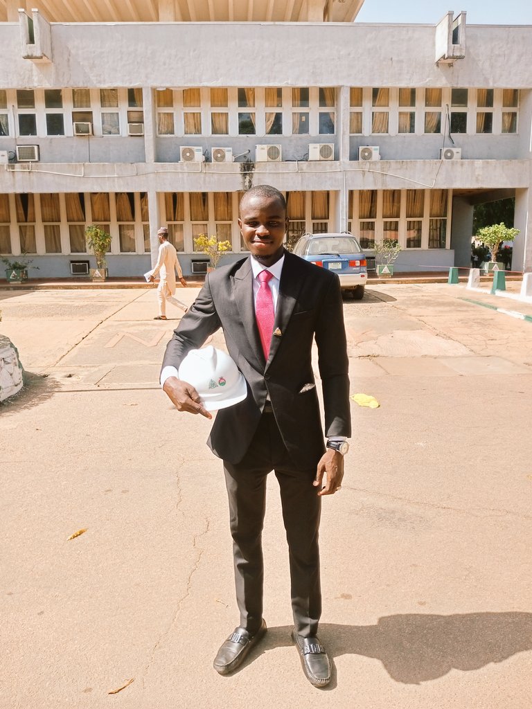 SabiuMusa237897's tweet photo. Alhamdulillah da'iman wa abada 🙌🏽
Musa Sabiu Muhammad (GMNSE B.eng ABU)
Fresh inductee Nigeria Society of Engineers 🤝 https://t.co/5jBOz5xG4v