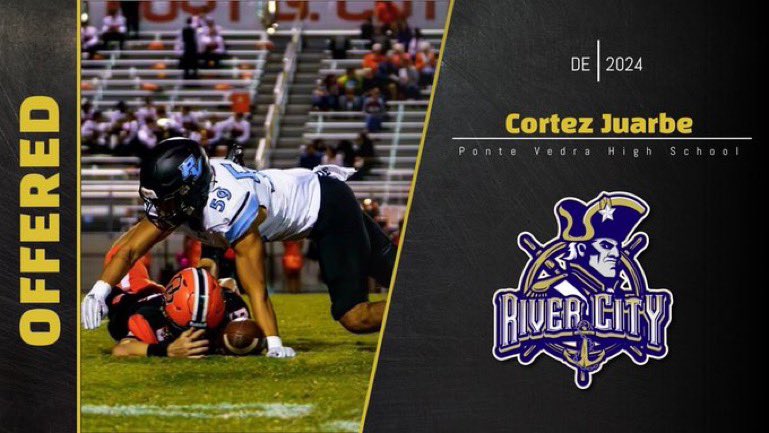 cortez (@cortez_juarbe10) on Twitter photo Thank you <a href="/CoachDerrickW/">Coach Williams</a> for the opportunity to play for <a href="/RiverCityPrepFB/">River City Post-Grad Football</a> !! Thank you <a href="/CoachDerrickW/">Coach Williams</a> for the opportunity to play for <a href="/RiverCityPrepFB/">River City Post-Grad Football</a> !!