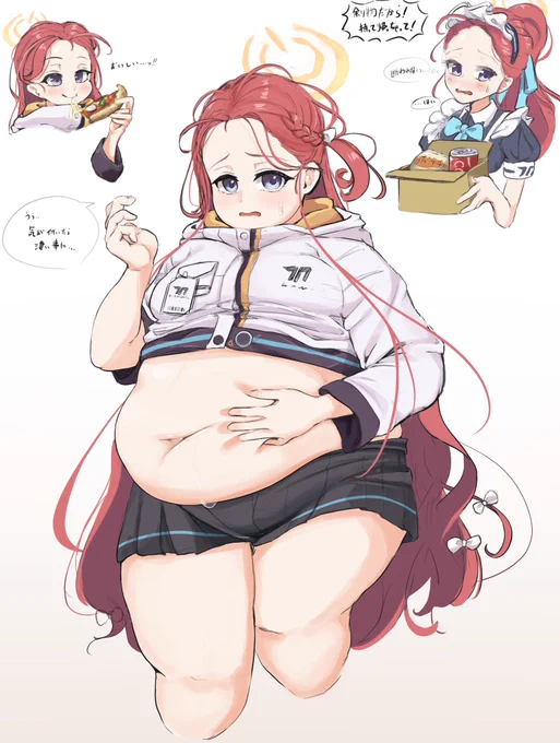 肉の日イラストォ!(徹夜)しっかり餌付けしたいね^ ^ 