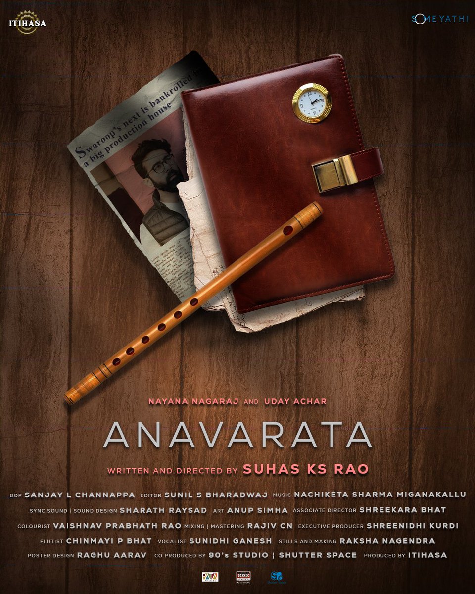 _Itihasa_'s tweet photo. #Anavarata First Look Poster❤️
Written and Directed by @suhasksrao https://t.co/bdCQ9fJChm