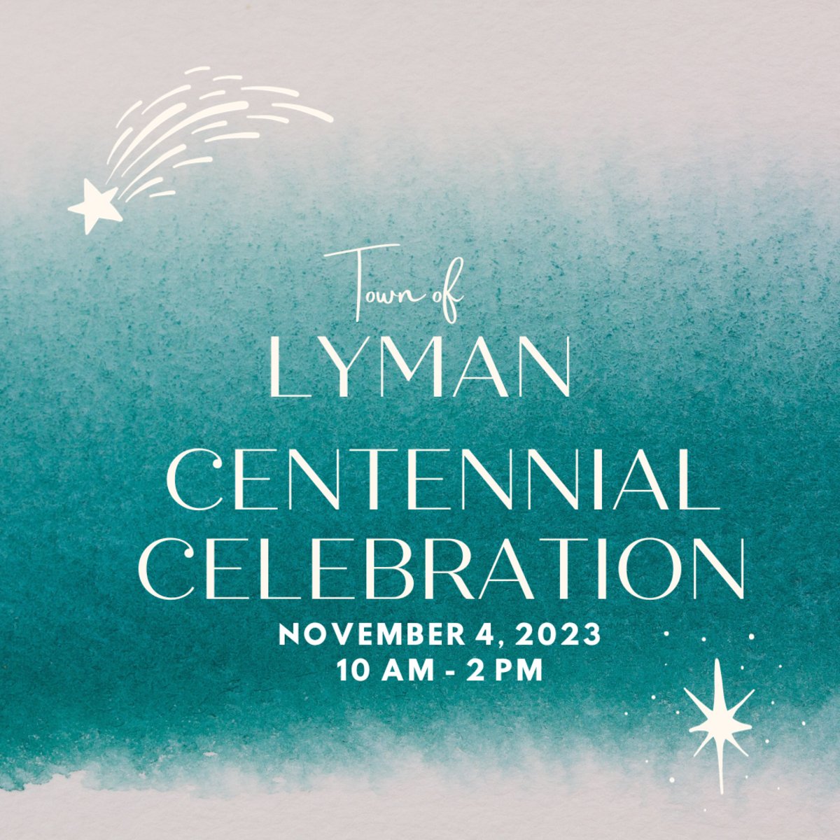 FairfieldDuncan's tweet image. Join the residents of #LymanSC, as they celebrate the city's 100th birthday on November 4, 2023. The #CentennialCelebration will have hours of fun for the whole family, with #foodtrucks, vendor booths, #kidsactivities, and a classic car show. Visit:  bit.ly/3RMVTZN