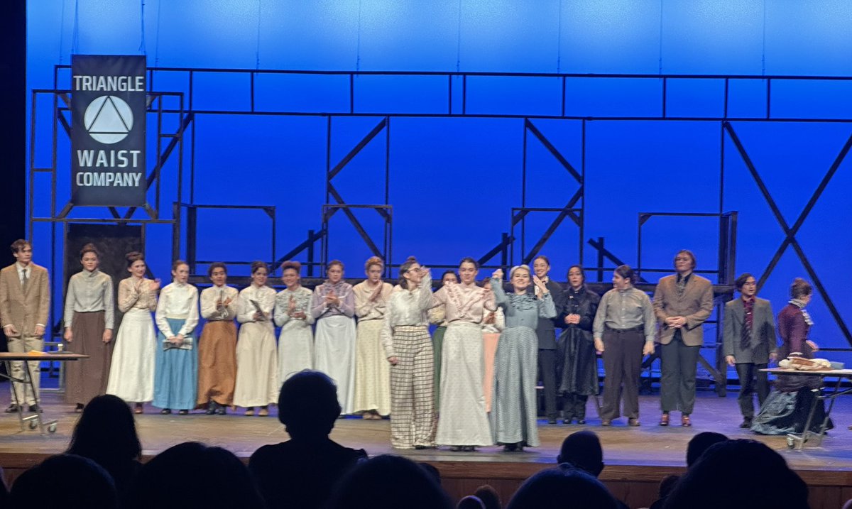 MrsJenHolloway's tweet image. KPark Black Cat Theatre delivered an outstanding show with "The Triangle Factory Fire Project," shedding light on the tragic events of the 1911 New York City disaster. #ImpressivePerformance #HistoricalAwareness