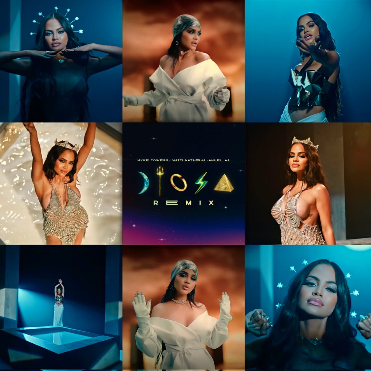 Hace 3 años, Myke Towers lanzaba "Diosa Remix" con Anuel AA y Natti Natasha. 

– 150 millones de streams globales. 
– Certificado Latin Gold por The RIAA.