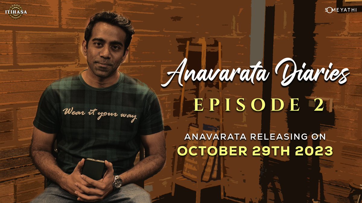 _Itihasa_'s tweet photo. ANAVARATA DIARIES EPISODE 2
https://t.co/sKh46LwfA7 https://t.co/P6LEUTuf9N