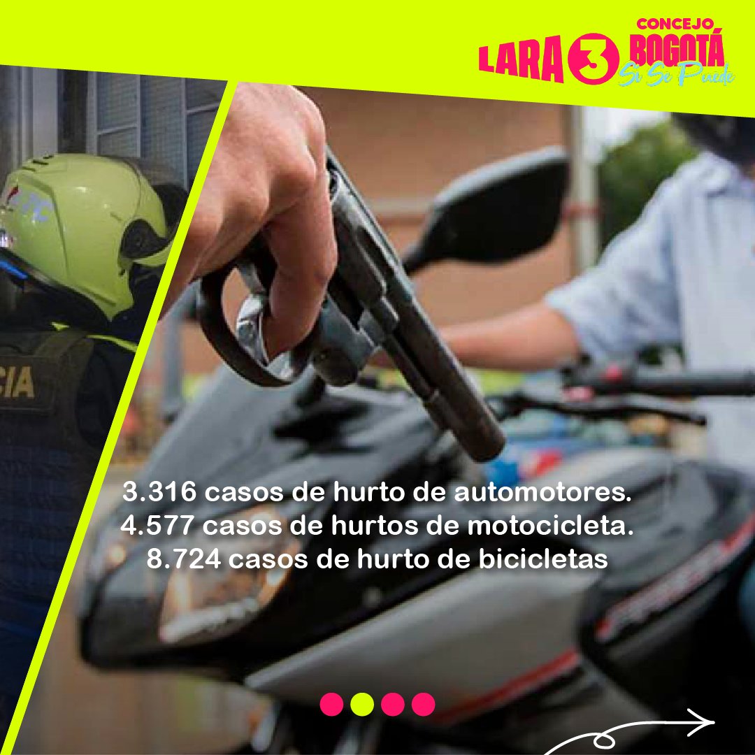 SoyClauRodri3's tweet photo. La seguridad es un derecho fundamental. Claudia Rodriguez hará todo lo posible para proteger a los ciudadanos de Bogotá. Juntos, construiremos una ciudad más segura y tranquila. #ClaudiaRodriguez #SeguridadCiudadana #lara3 #BogotáSíSePuede @Rodrigo_Lara_ https://t.co/X0c6YOBk8A