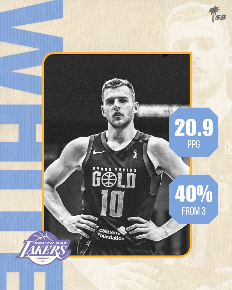 South Bay Lakers tweet media