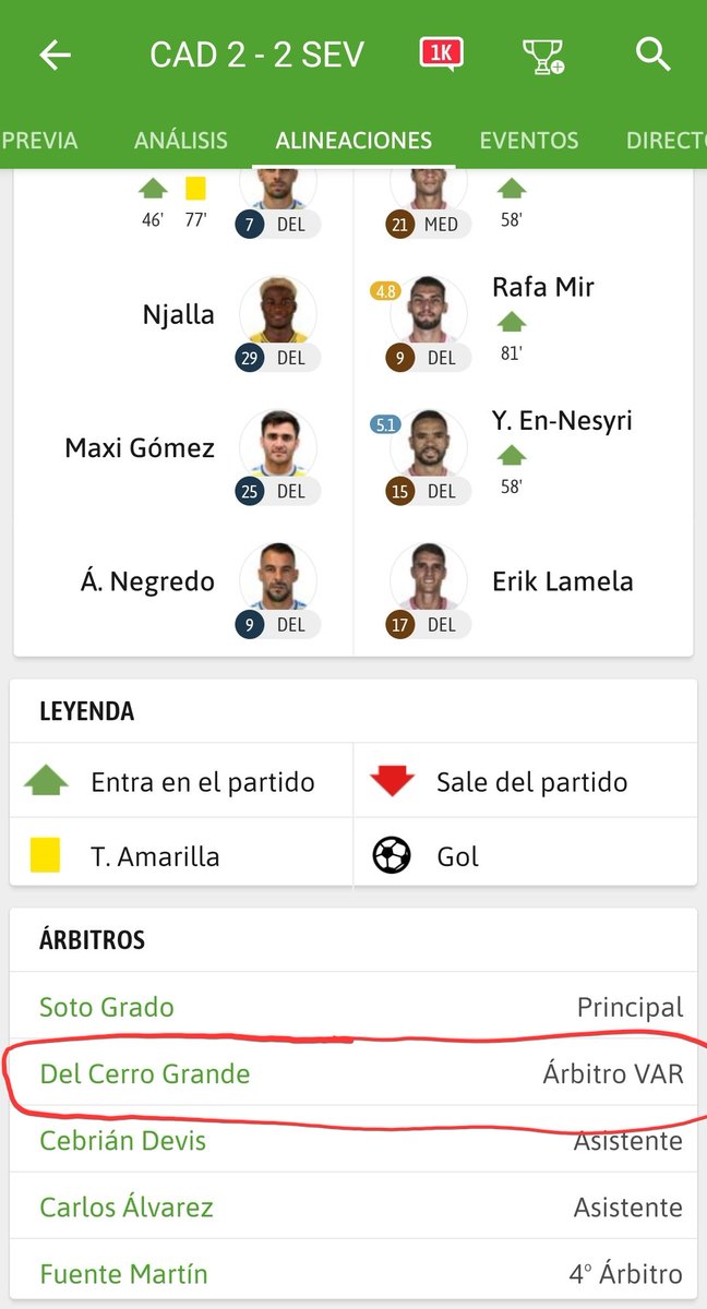 RazonamientoV's tweet photo. Este señor ha estado hoy en el VAR del Cádiz-Sevilla... y ha pasado de todo (doble expulsión de Ramos incluida). 
Mañana estará en el Betis-Osasuna... verá, verá... https://t.co/8LvjZ4jmhW