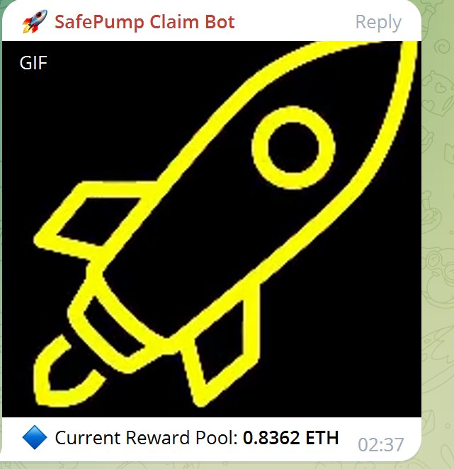 SafePumpErc20's tweet photo. Rewards for today! $sp #sp we are growing rapidly! https://t.co/aN66bWzbZA